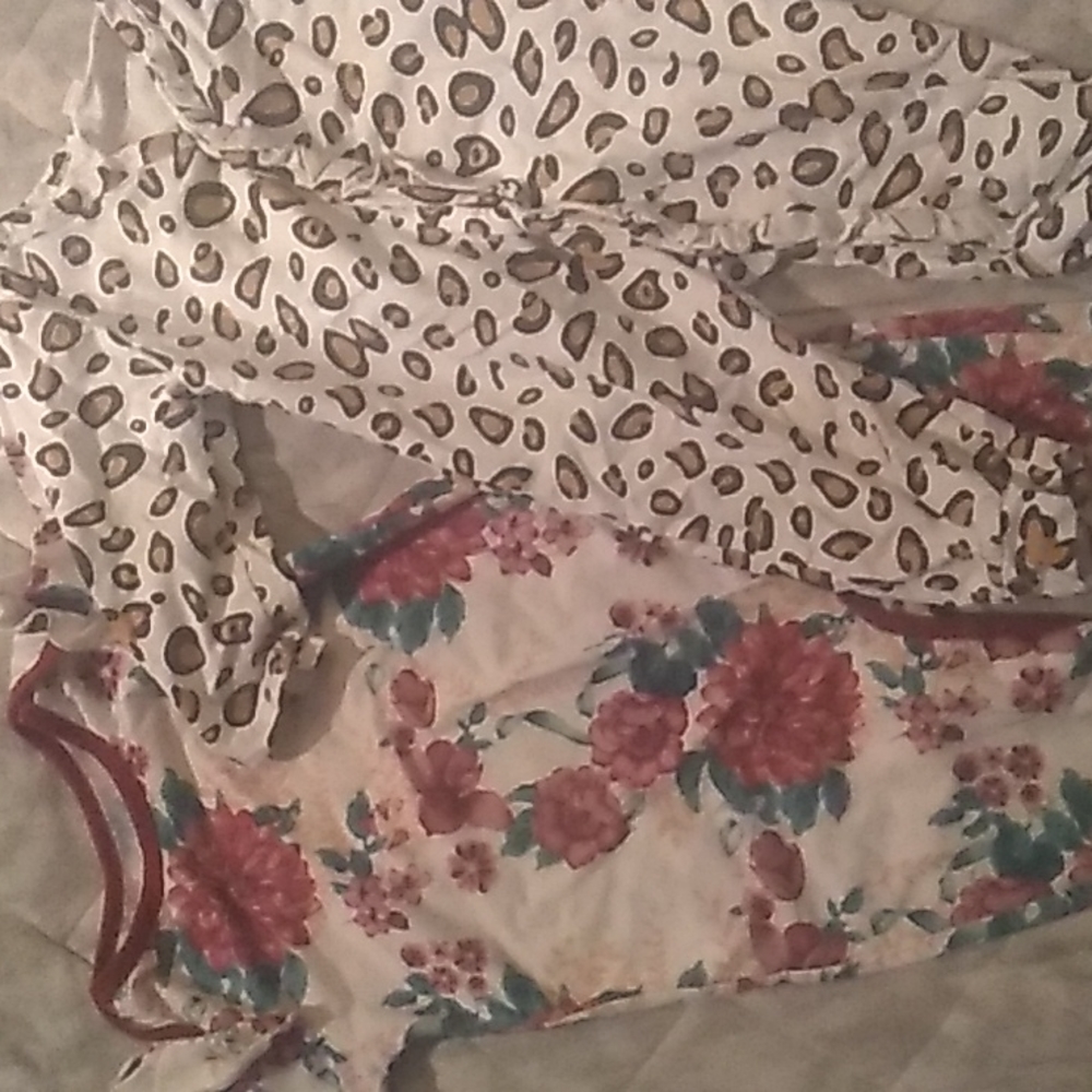 Two one peice outfits